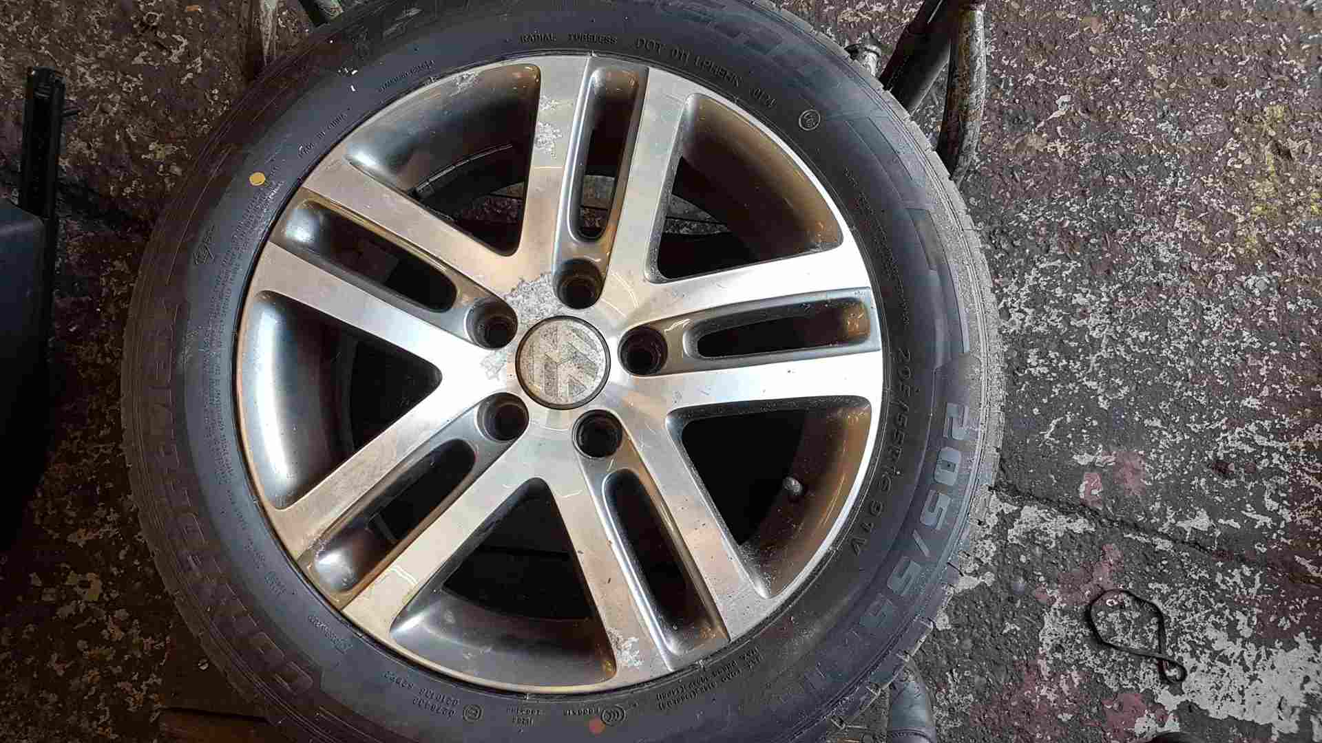 Volkswagen Golf MK6 2009-2012 Atlanta Alloy Wheel 16 Inch Tyre 205 55 16 3/5 5mm