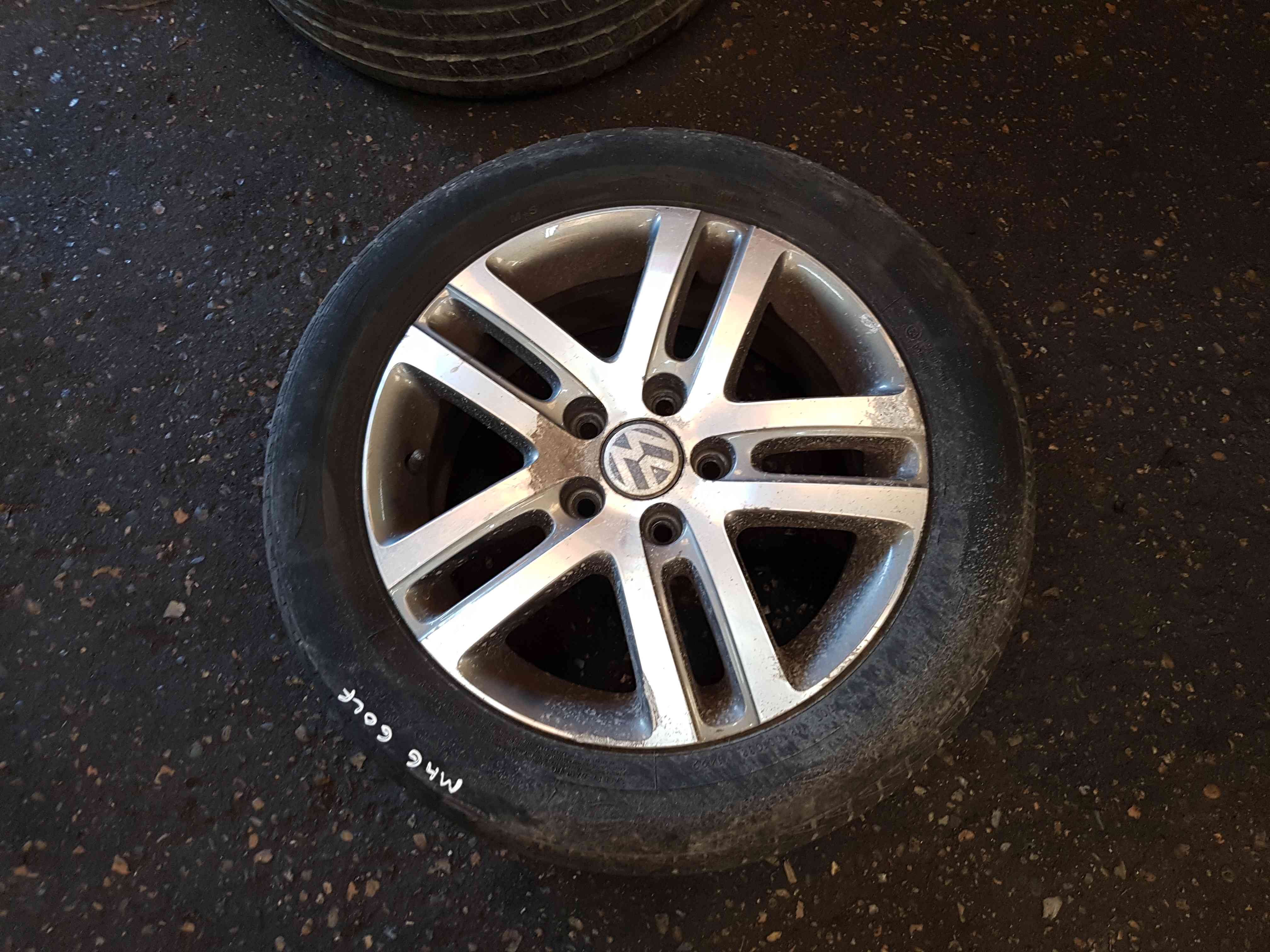 Volkswagen Golf MK6 2009-2012 Atlanta Alloy Wheel 16Inch 1K0601025bm 4/5