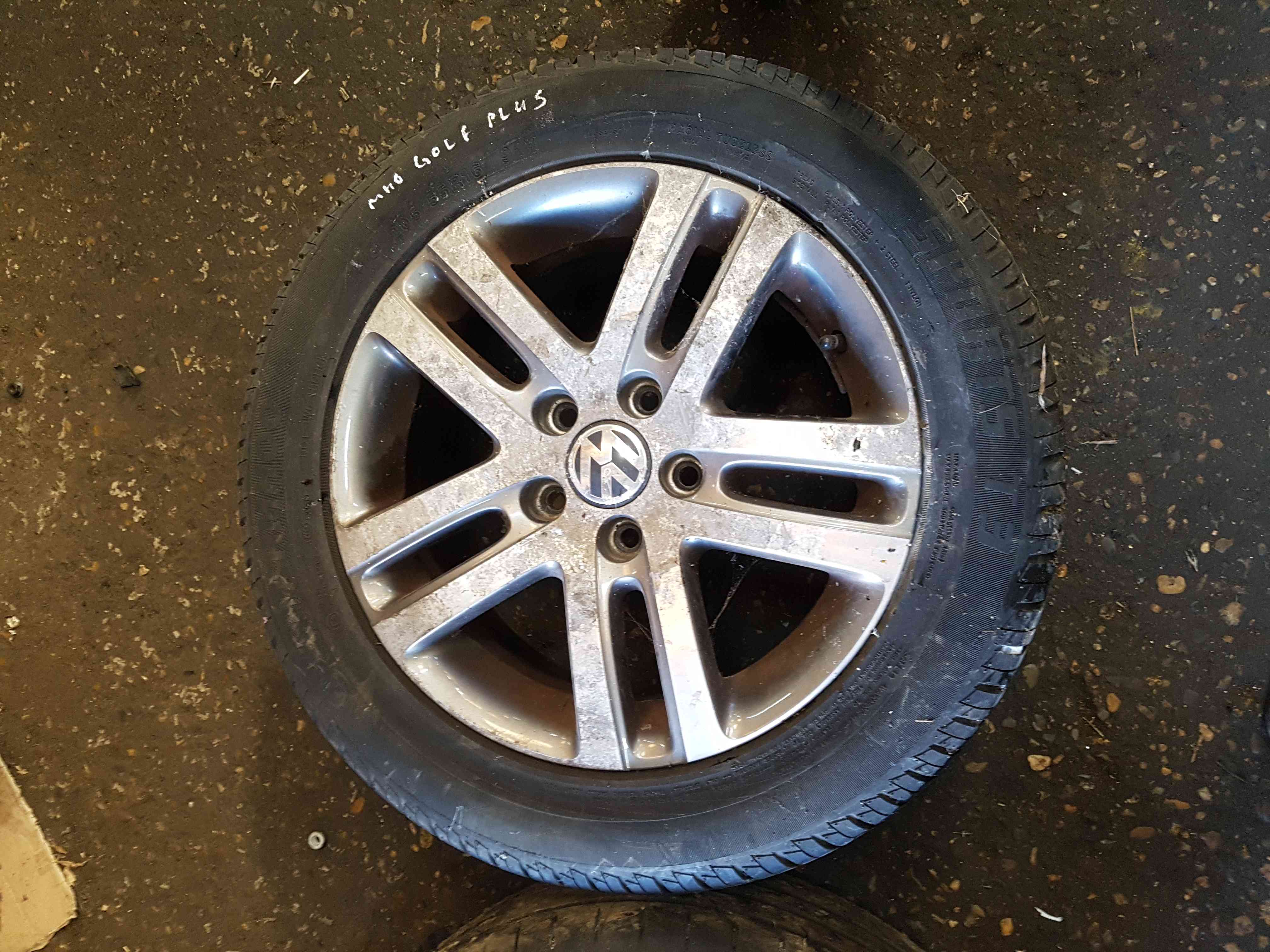 Volkswagen Golf MK6 2009-2012 Atlanta Alloy Wheel 16Inch 1K0601025bm 3/5