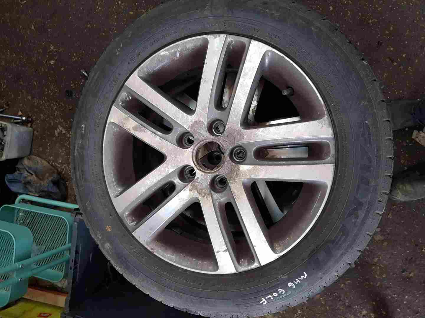 Volkswagen Golf MK6 2009-2012 Atlanta Alloy Wheel 16Inch 1K0601025bm 3/5