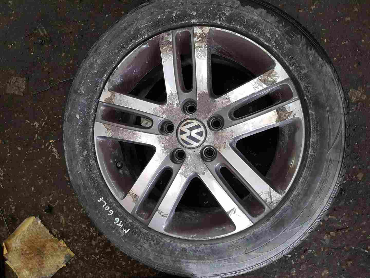 Volkswagen Golf MK6 2009-2012 Atlanta Alloy Wheel 16Inch 2/5 1K0601025BM