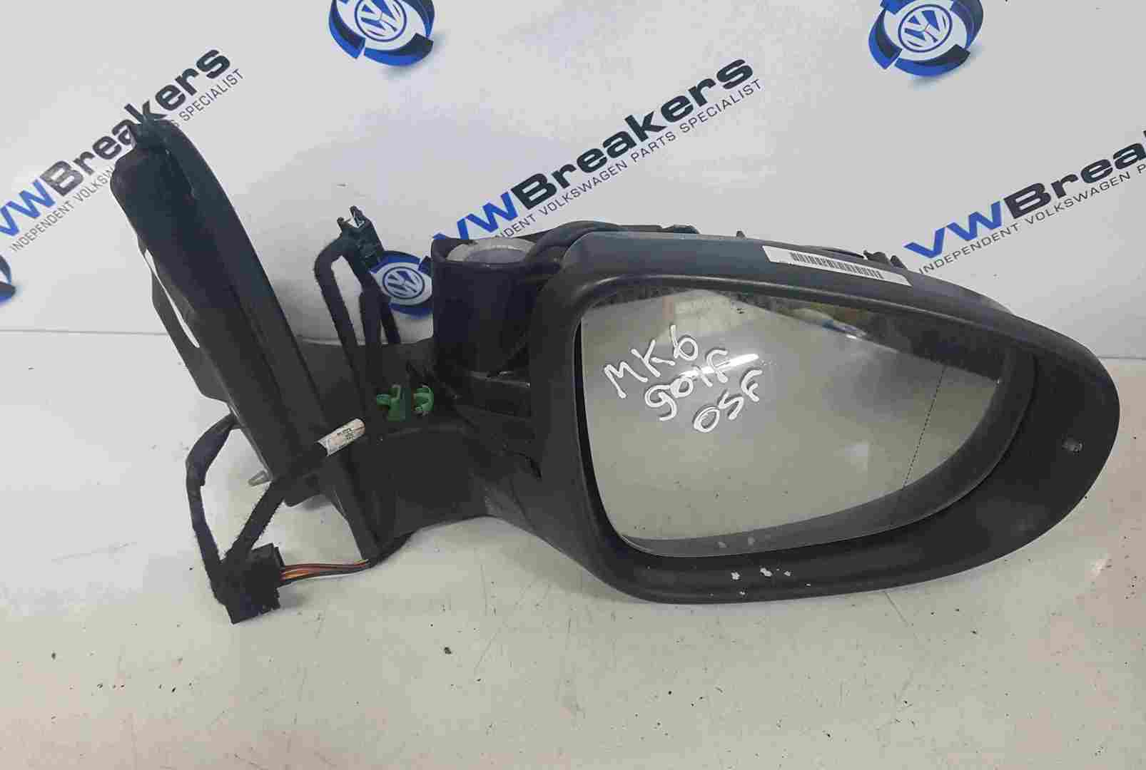 Volkswagen Golf MK6 2009-2012 Drivers OS Wing Mirror 5K0857502BG