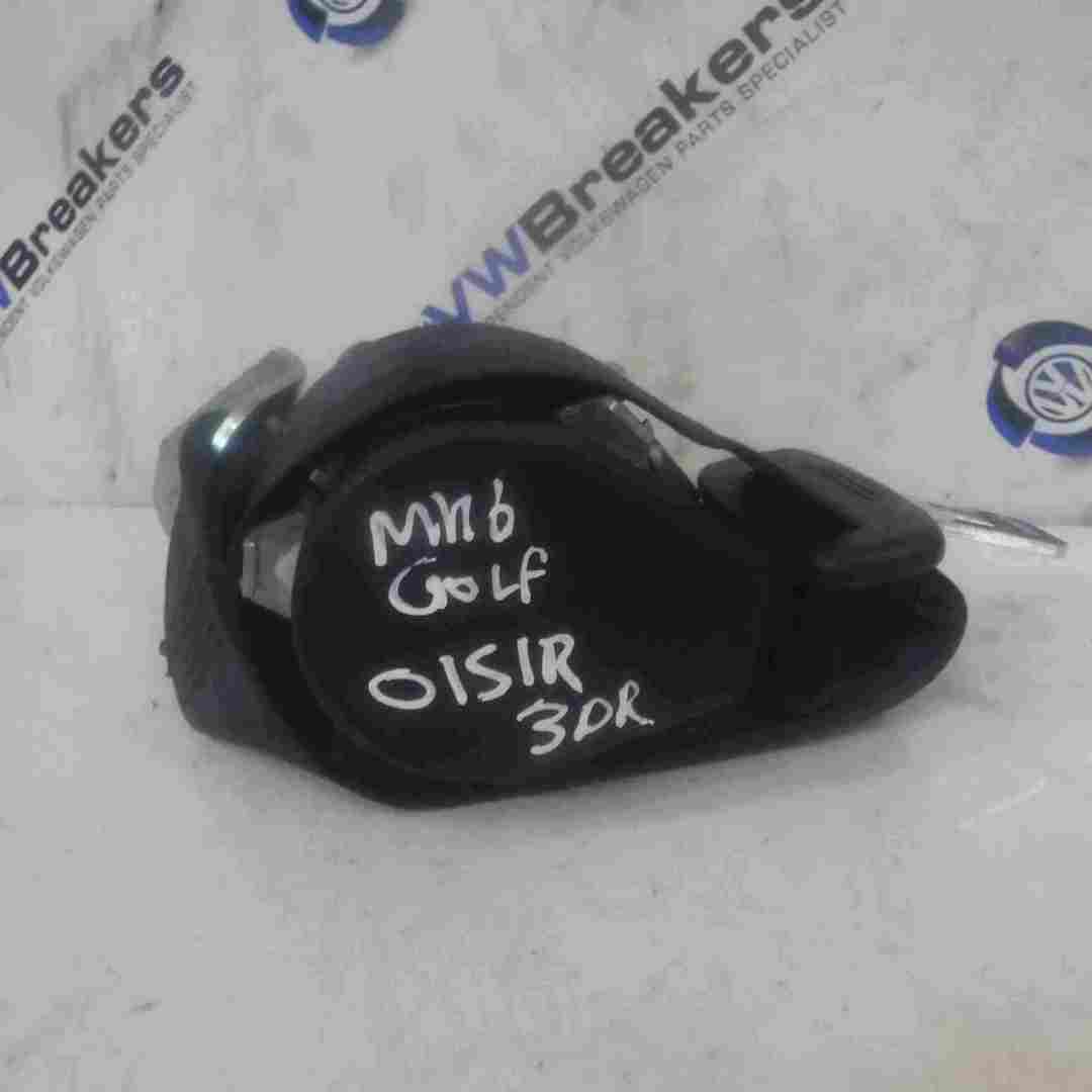 Volkswagen Golf MK6 2009-2012 Drivers OSR Rear Seat Belt 3dr