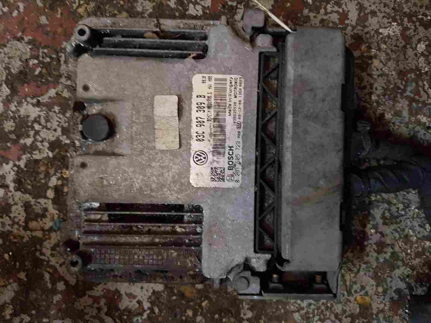 Volkswagen Golf MK6 2009-2012 Engine Control Unit ECU Computer 03C907309B