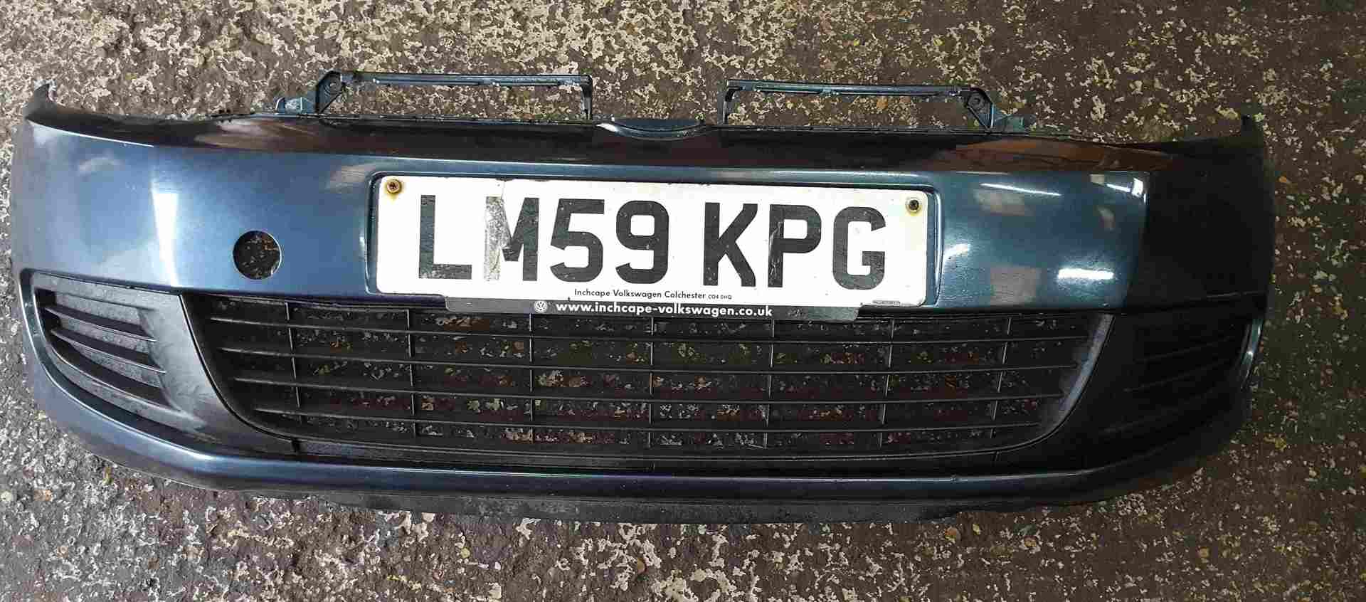 Volkswagen Golf MK6 2009-2012 Front Bumper Grey Blue LC5F