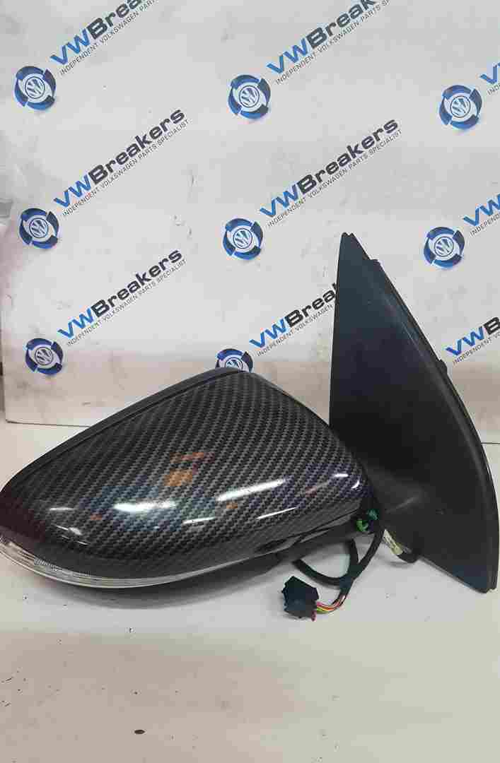 Volkswagen Golf MK6 2009-2012 GTI Carbon Drivers Os Wing Mirror Puddle Light