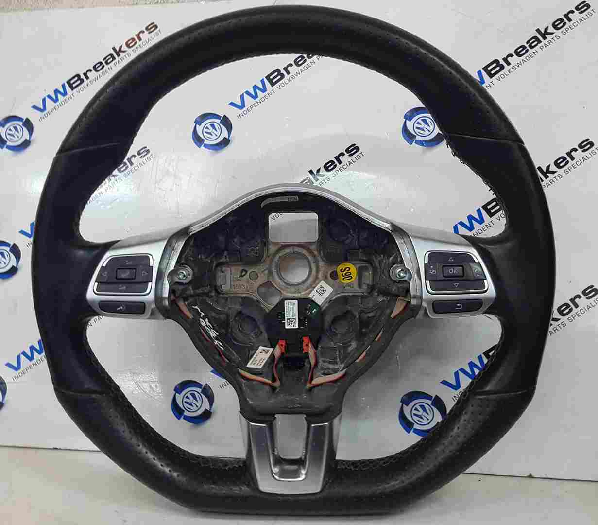 Volkswagen Golf MK6 2009-2012 GTI GTD FLAT BOTTOM Steering Wheel  5K0419091
