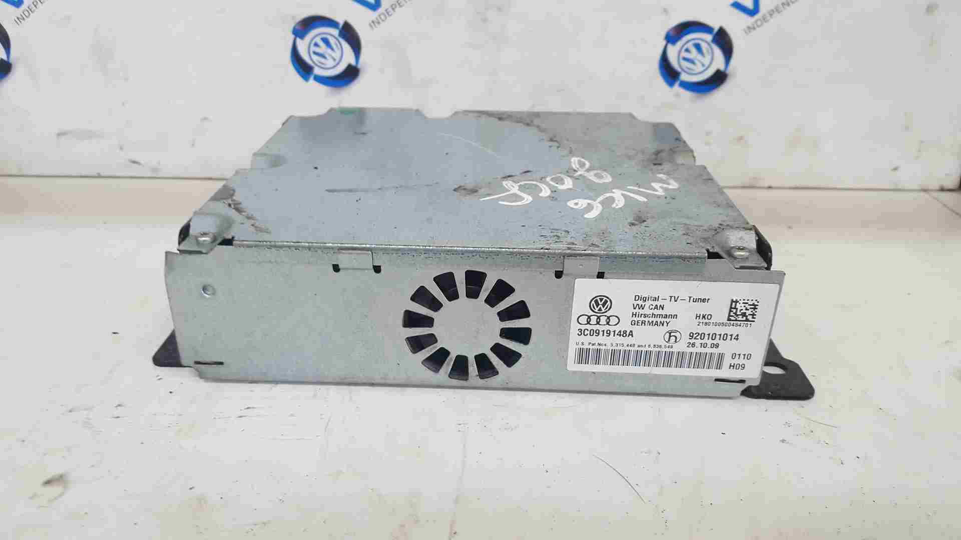 Volkswagen Golf MK6 2009-2012 GTI Tv Tuner Digital 3C0919148a