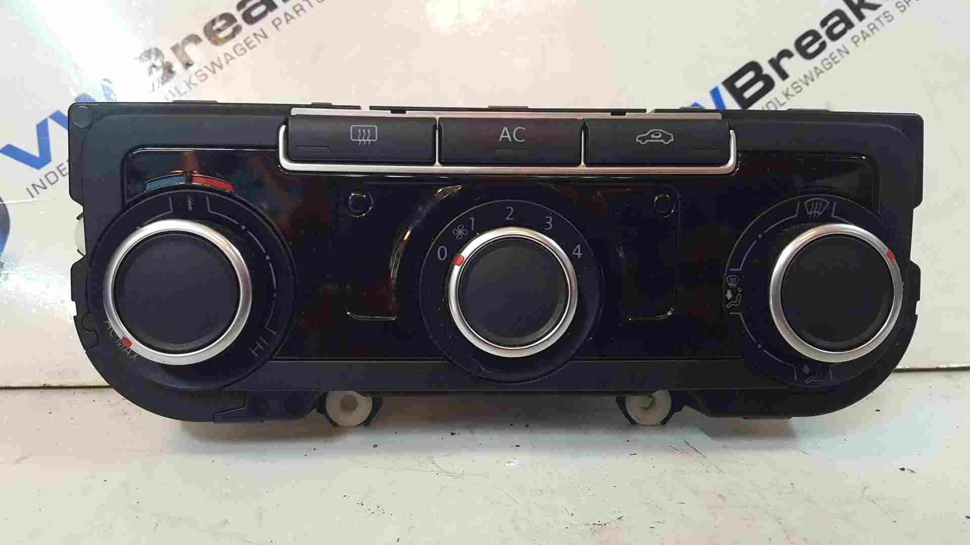 Volkswagen Golf MK6 2009-2012 Heater Controls Dials Switches Aircon 7N0907426am