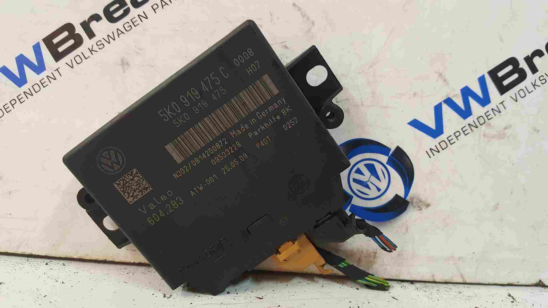 Volkswagen Golf MK6 2009-2012 Parking Distance Control Module 5K0919475c