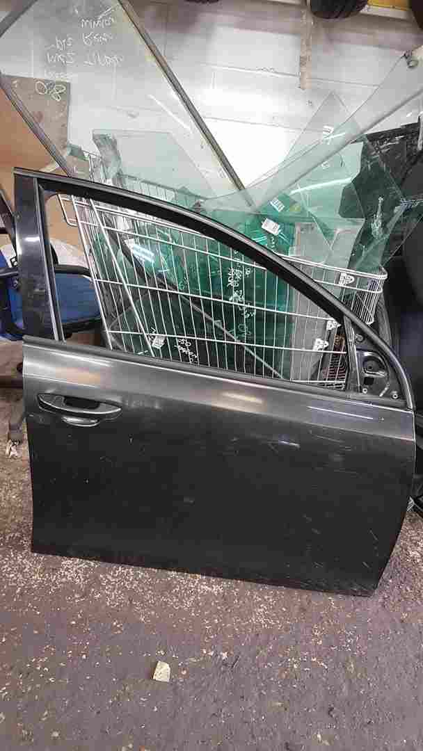 Volkswagen Golf MK6 2009-2012 Passenger Front NSF Door Carbon La9w Carbon Carbon