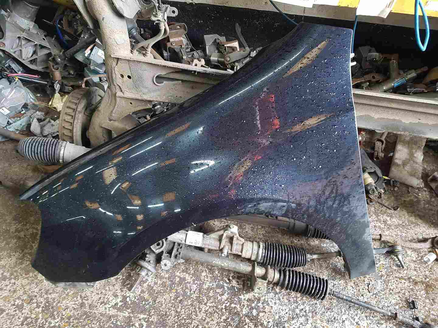 Volkswagen Golf MK6 2009-2012 Passenger NS Wing Black Lc9x