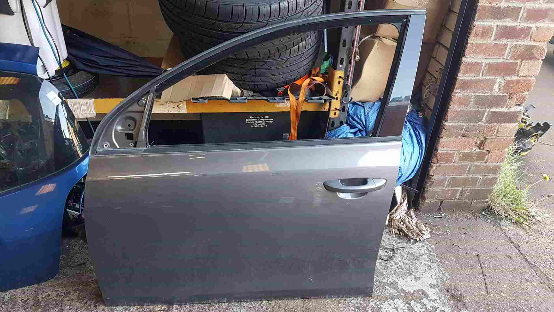 Volkswagen Golf MK6 2009-2012 Passenger NSF Front Door Grey La7t 5Dr