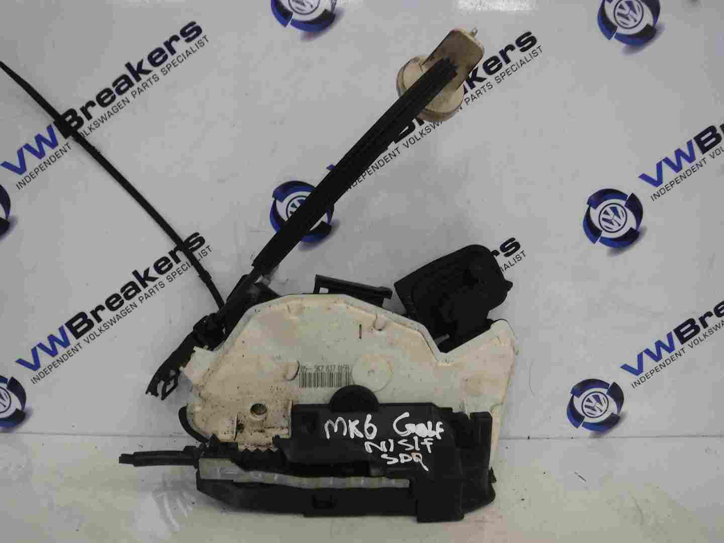 Volkswagen Golf MK6 2009-2012 Passenger NSF Front Door Lock Mechanism 3dr