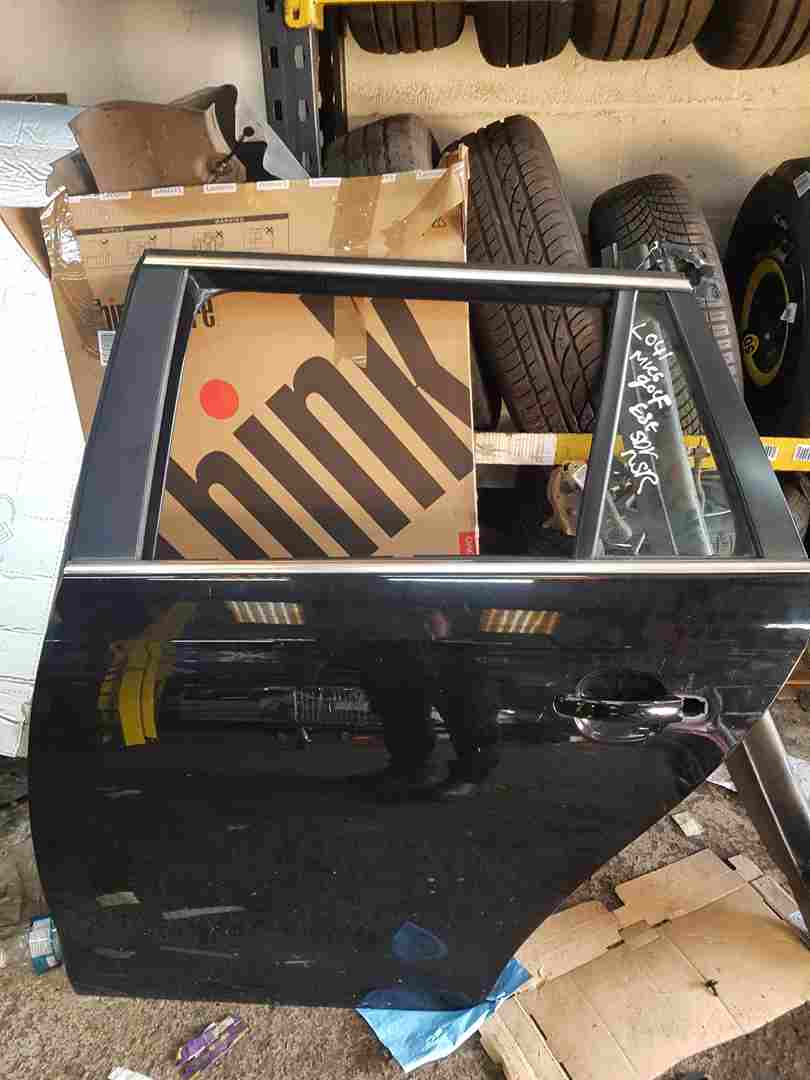 Volkswagen Golf MK6 2009-2012 Passenger NSR Rear Door Black L041