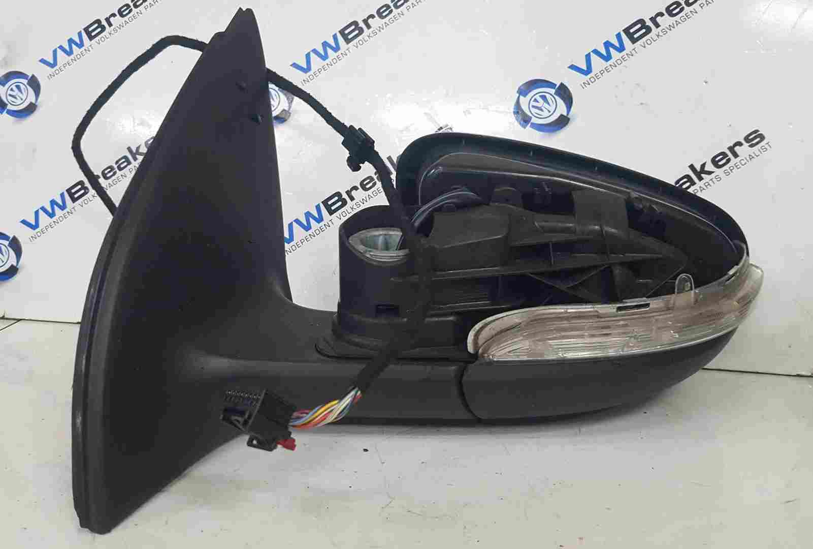 Volkswagen Golf MK6 2009-2012 Passenger Ns Wing Mirror No Cap 5K0857501CS