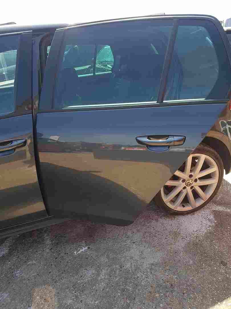 Volkswagen Golf MK6 2009-2012 Passenger Rear NSR Rear Door Carbon La9w CARBON