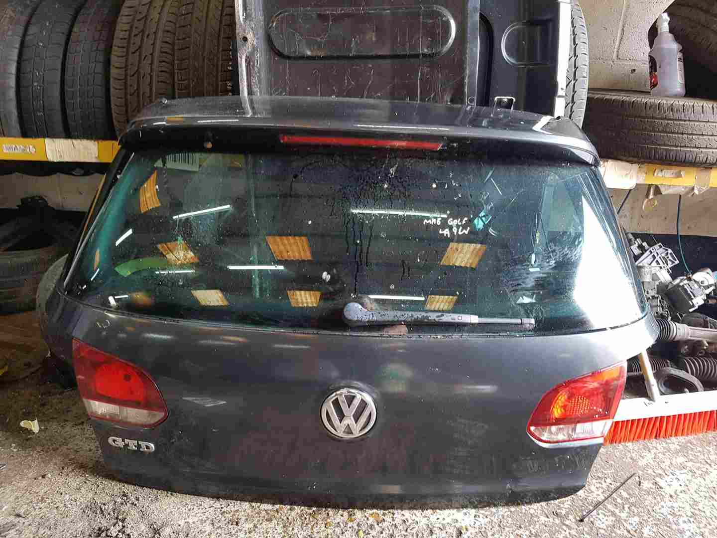 Volkswagen Golf MK6 2009-2012 Rear Boot LID Tailgate La9w Carbon