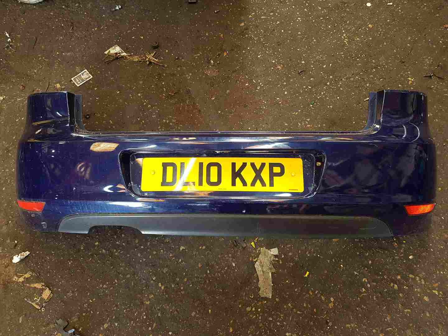 Volkswagen Golf MK6 2009-2012 Rear Bumper Blue Ld5q