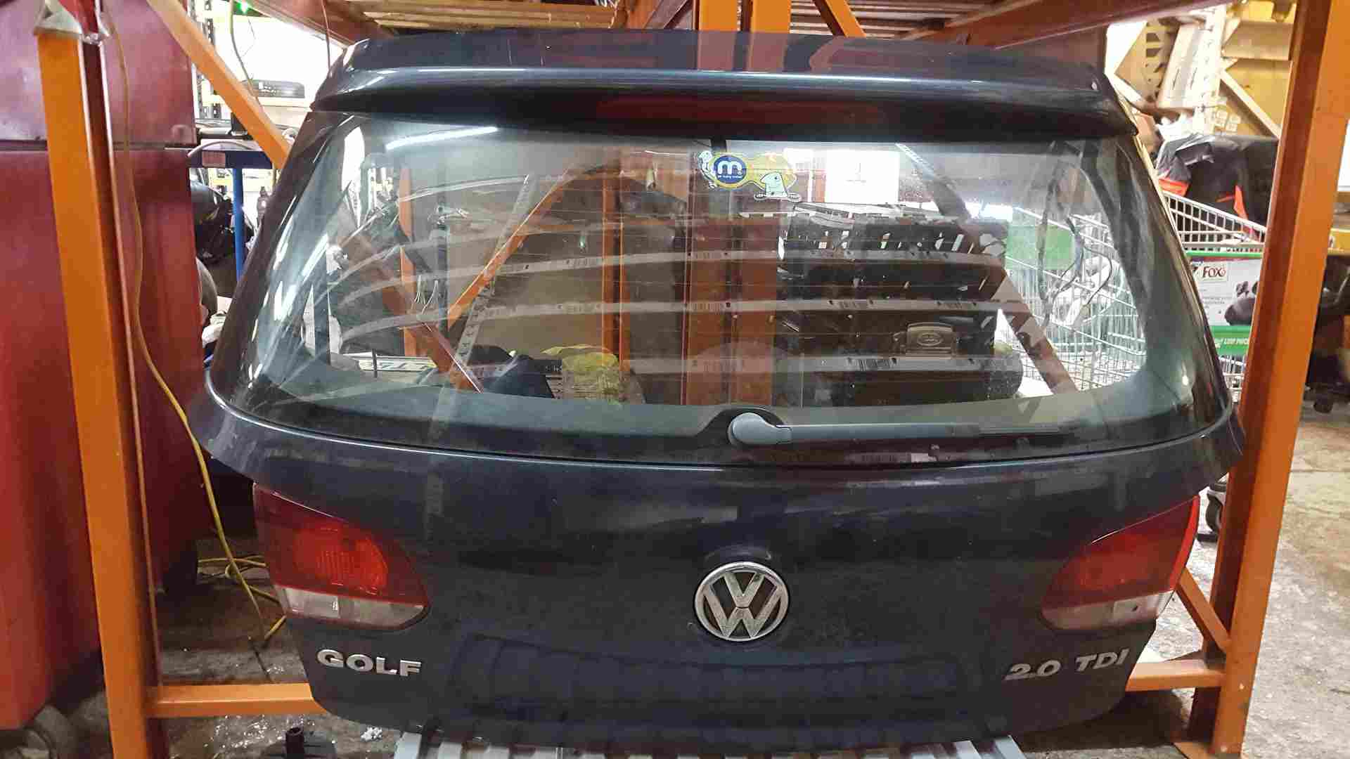 Volkswagen Golf MK6 2009-2012 Rear Tailgate Boot Blue Grey LC5F