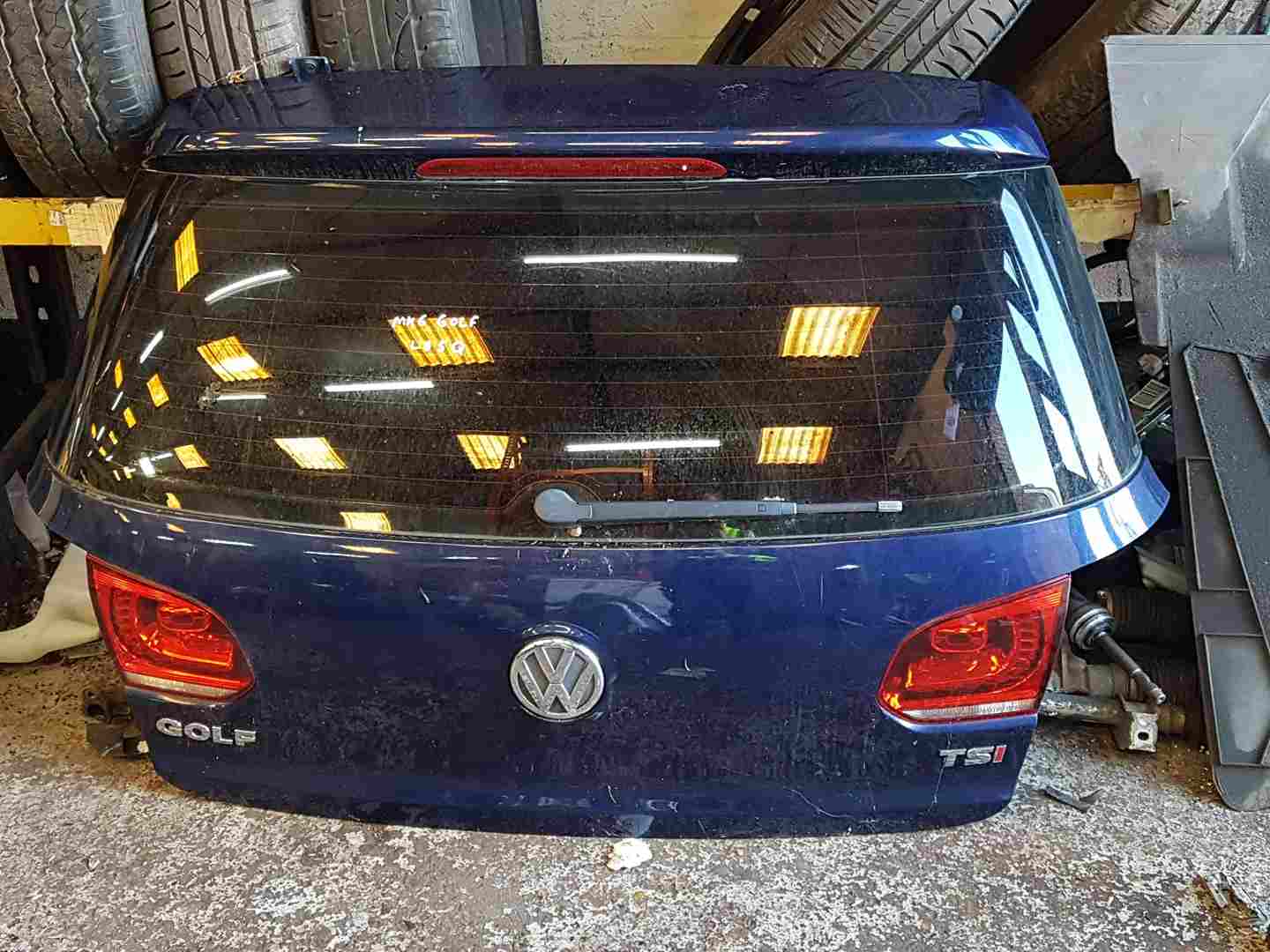 Volkswagen Golf MK6 2009-2012 Rear Tailgate Boot Blue Ld5q Shadow Blue