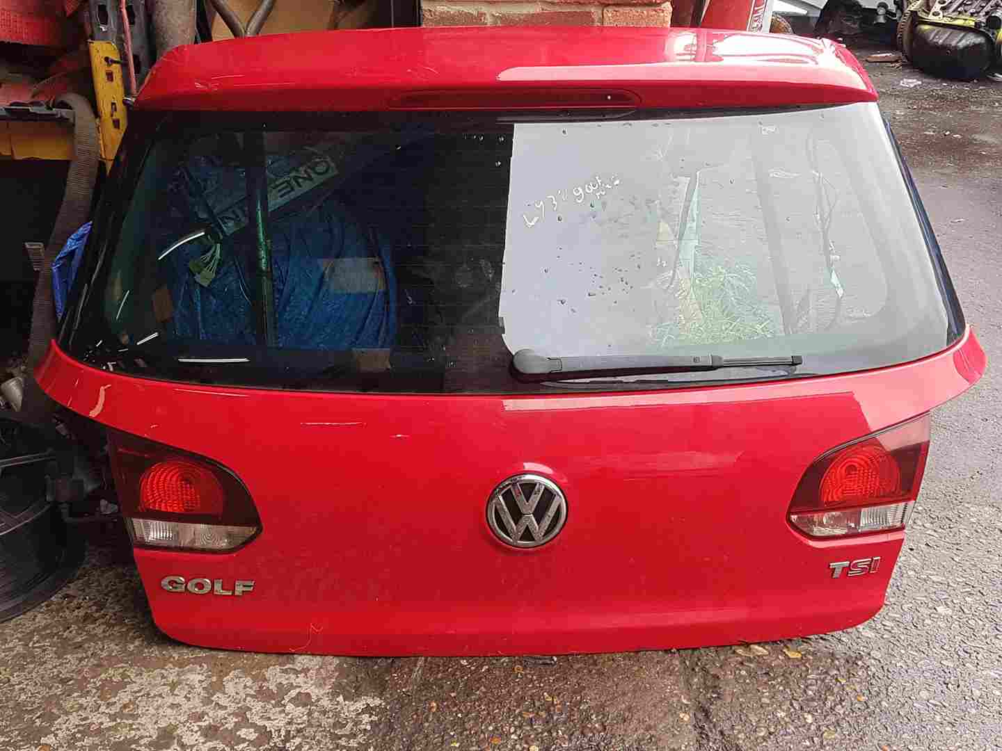 Volkswagen Golf MK6 2009-2012 Rear Tailgate Boot RED Ly3d