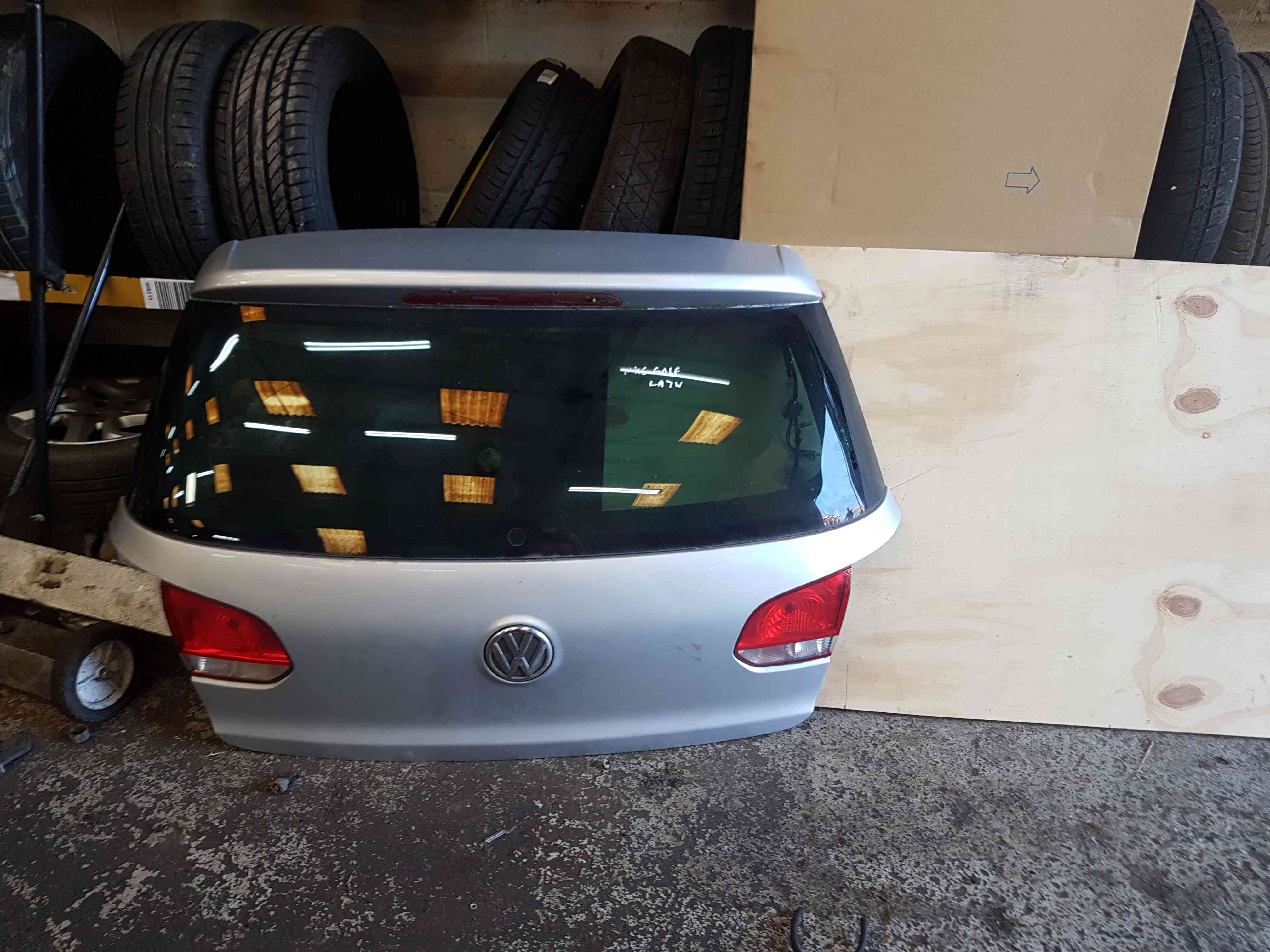 Volkswagen Golf MK6 2009-2012 Rear Tailgate Boot Silver La7w