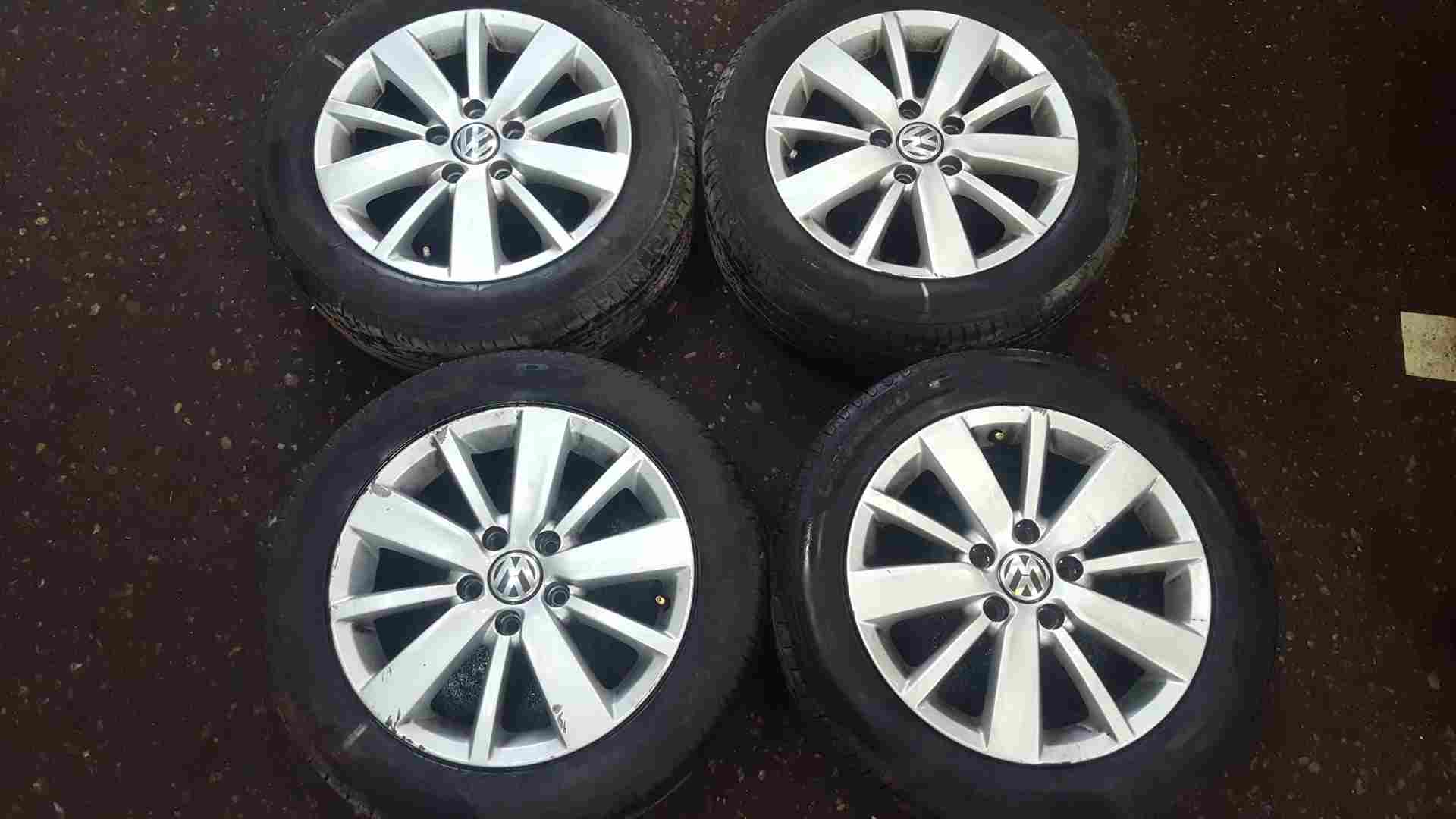 Volkswagen Golf MK6 2009-2012 Ronals Alloy Wheel 16Inch 5K0601025s 3/5