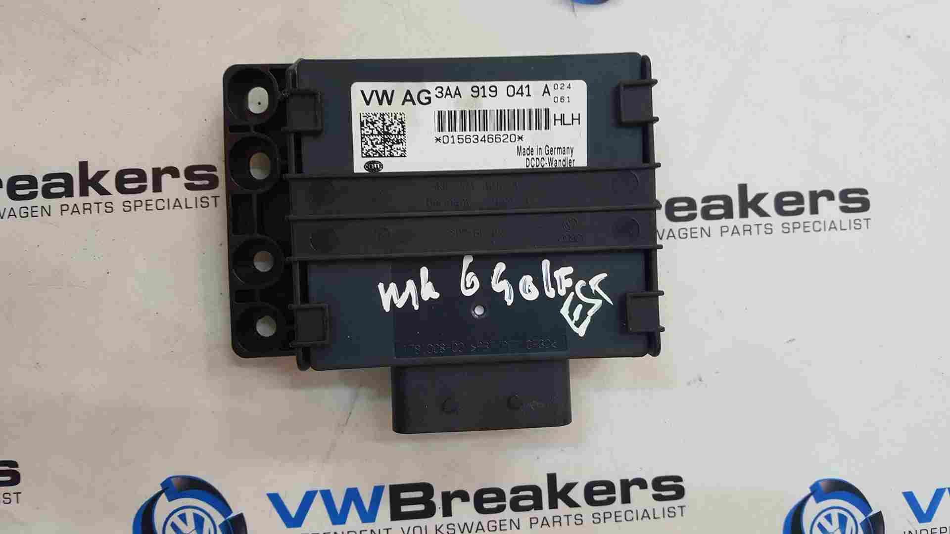 Volkswagen Golf MK6 2009-2012 Voltage Stabilizer Control Module 3Aa919041a