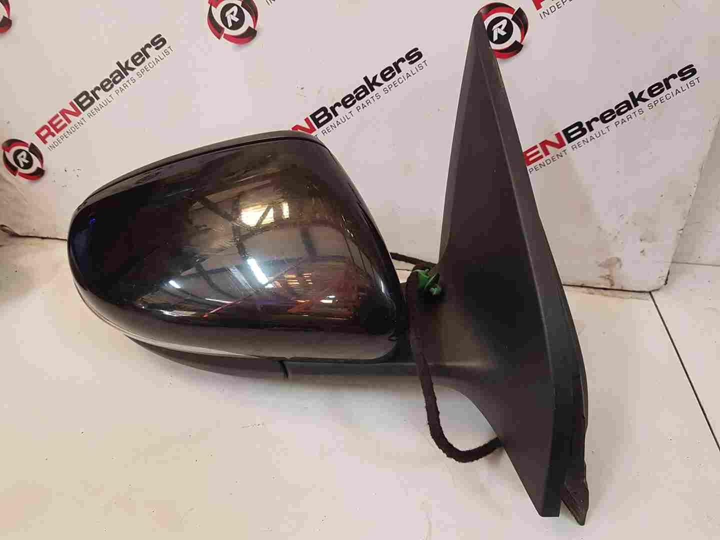 Volkswagen Golf MK6 Convertible 2009-2012 Drivers Os Wing Mirror Black Lc9x