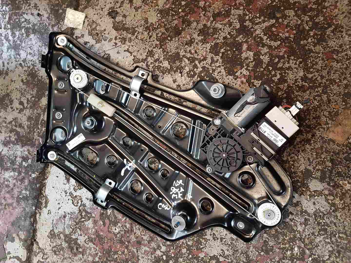 Volkswagen Golf MK6 Convertible 2009-2012 Passenger Rear Window Motor Regulator
