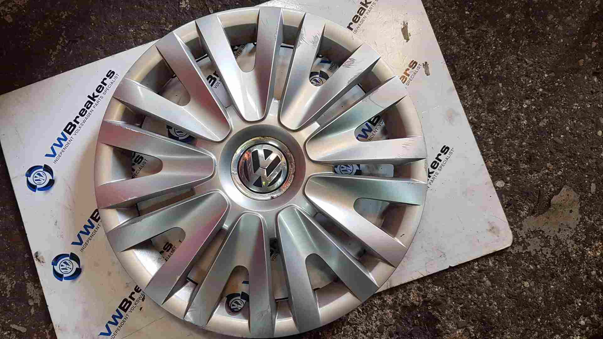 Volkswagen Golf MK6 Mk7 2009-2017 Steel Wheel HUB Cap x1 5k0601147f