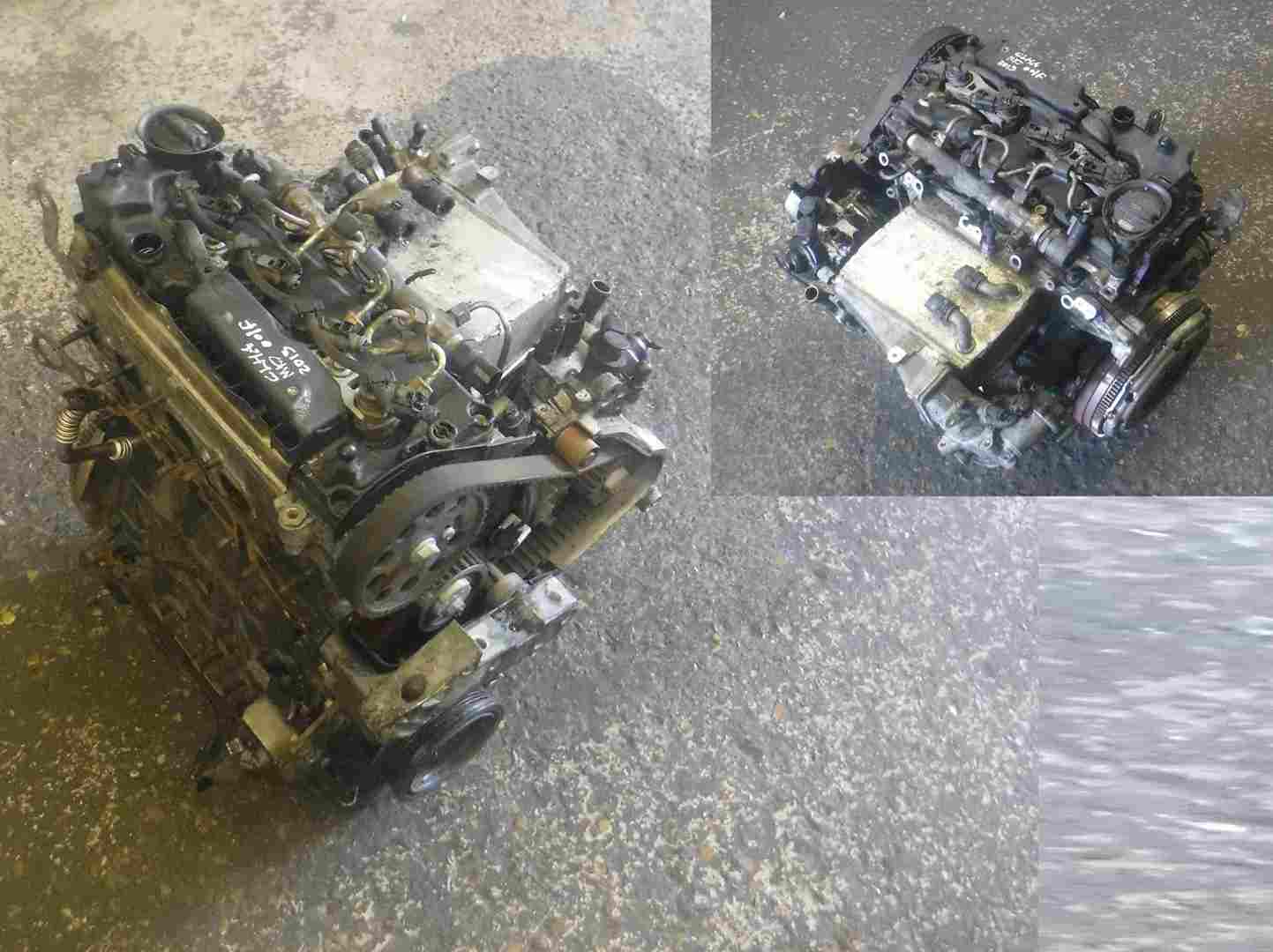 Volkswagen Golf MK7 2012-2017 1.6 TDI Engine With Injectors + Pump Clha Broken