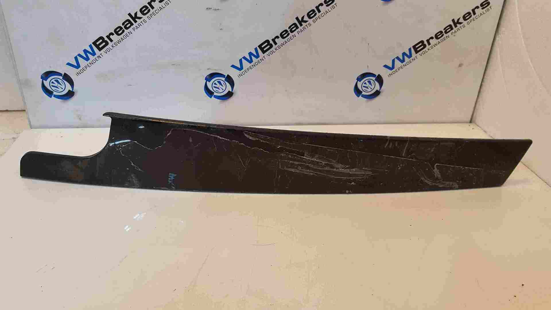 Volkswagen Golf MK7 2012-2017 Drivers OSF Front B Pillar Trim Black 5G4837902C