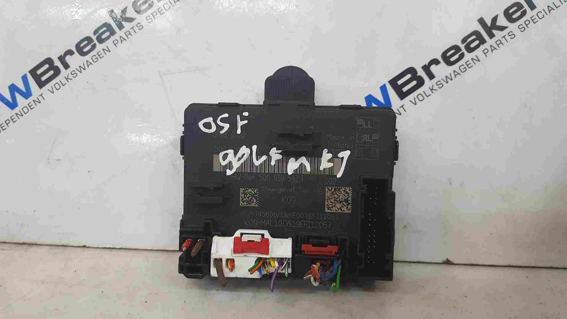 Volkswagen Golf MK7 2012-2017 Drivers OSF Front Door Locking Module 5Q0959593f