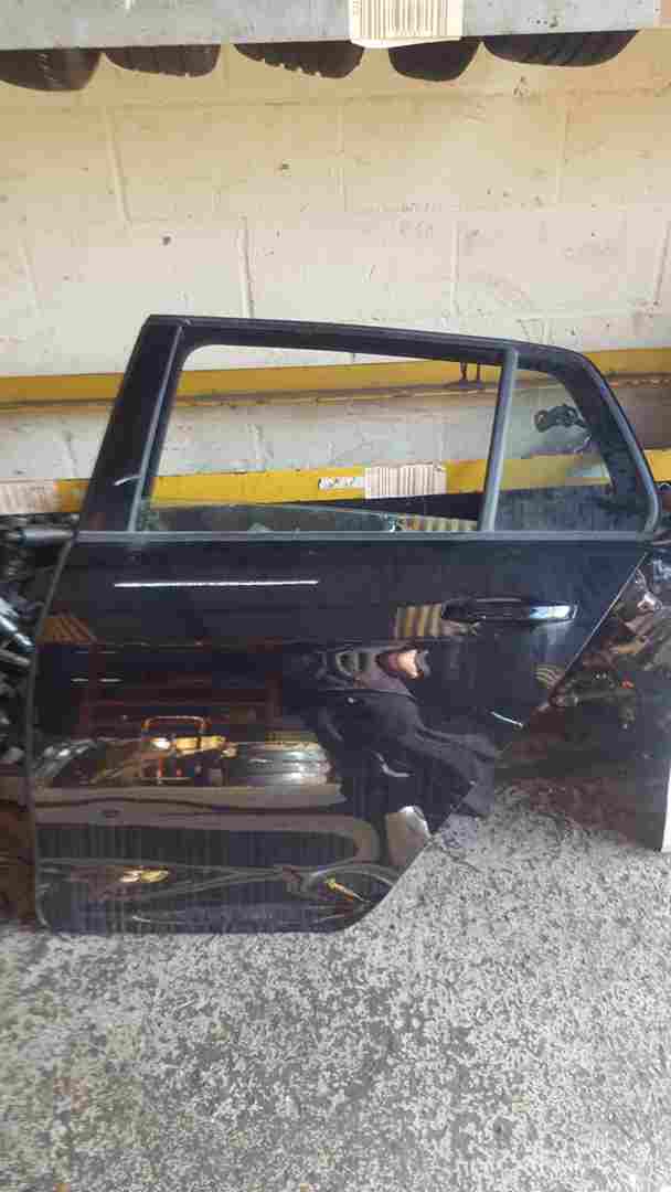 Volkswagen Golf MK7 2012-2017 Passenger NSR Rear Door Black Lc9x 5Dr