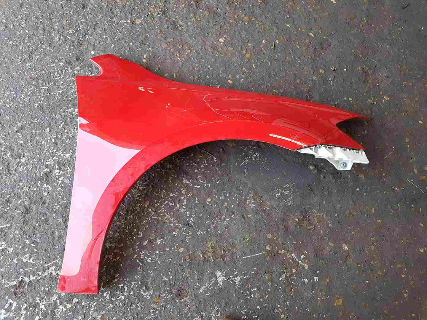 Volkswagen Golf MK7 2012-2017 Drivers Os Wing RED Ly3d