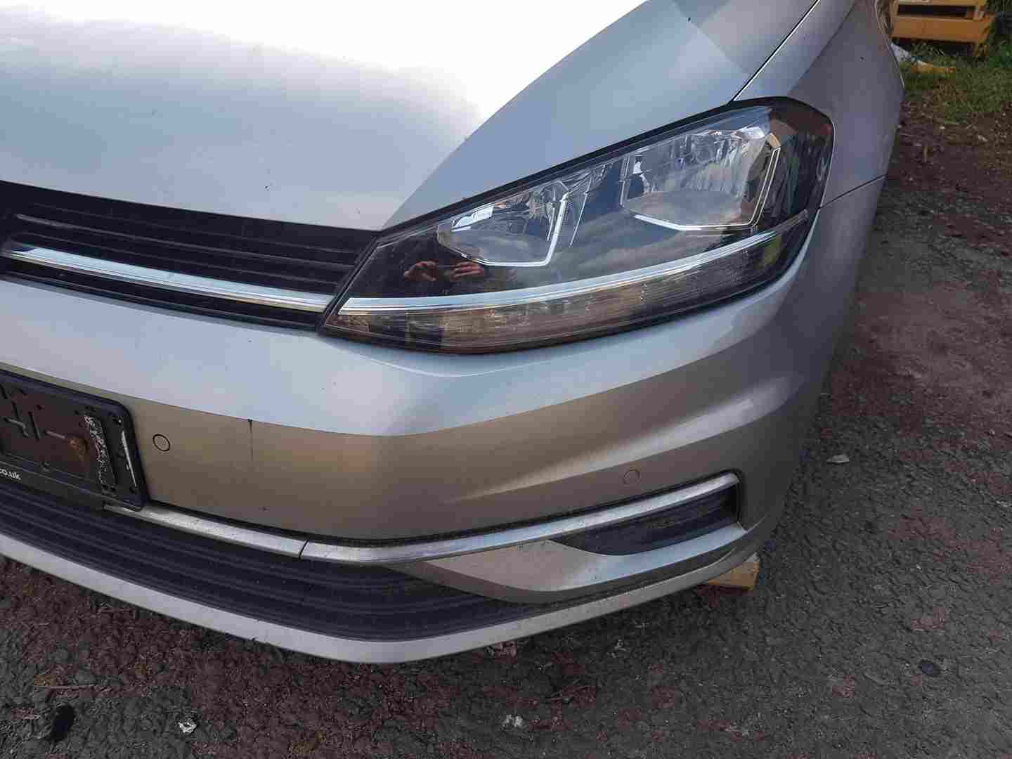 Volkswagen Golf MK7 2012-2017 Front END Bumper Wings Headlights Bonnet ...