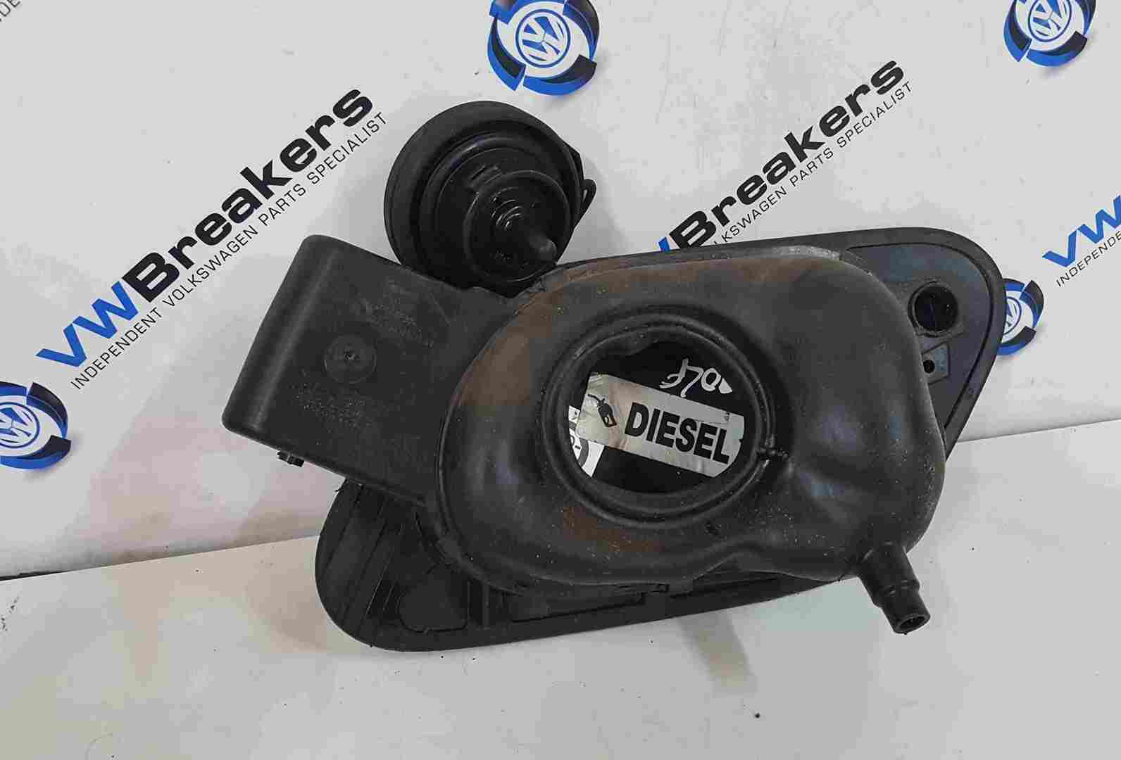 Volkswagen Golf MK7 2012-2017 Fuel Flap Cover + Hinges Black Lo41 L041
