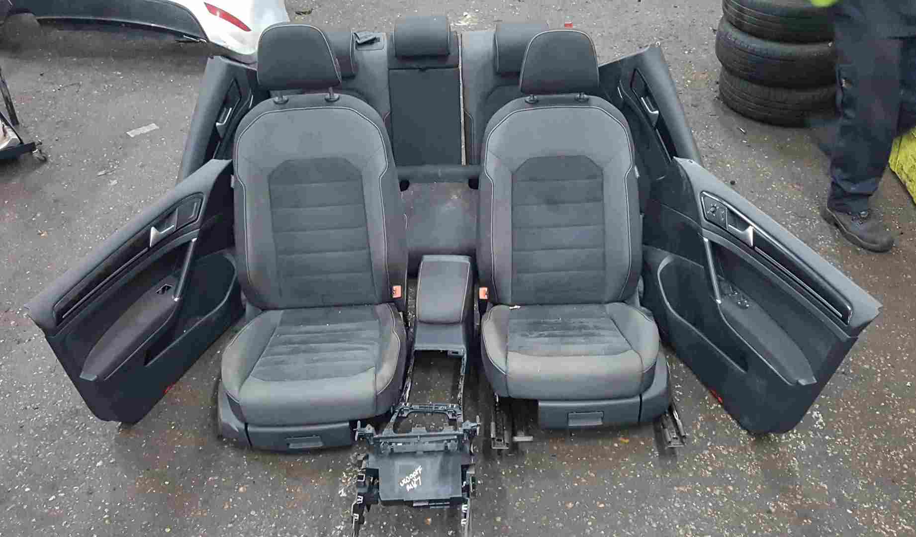 Volkswagen Golf MK7 2012-2017 Interior Set Chairs Seats Door Cards Arm Rest 5dr