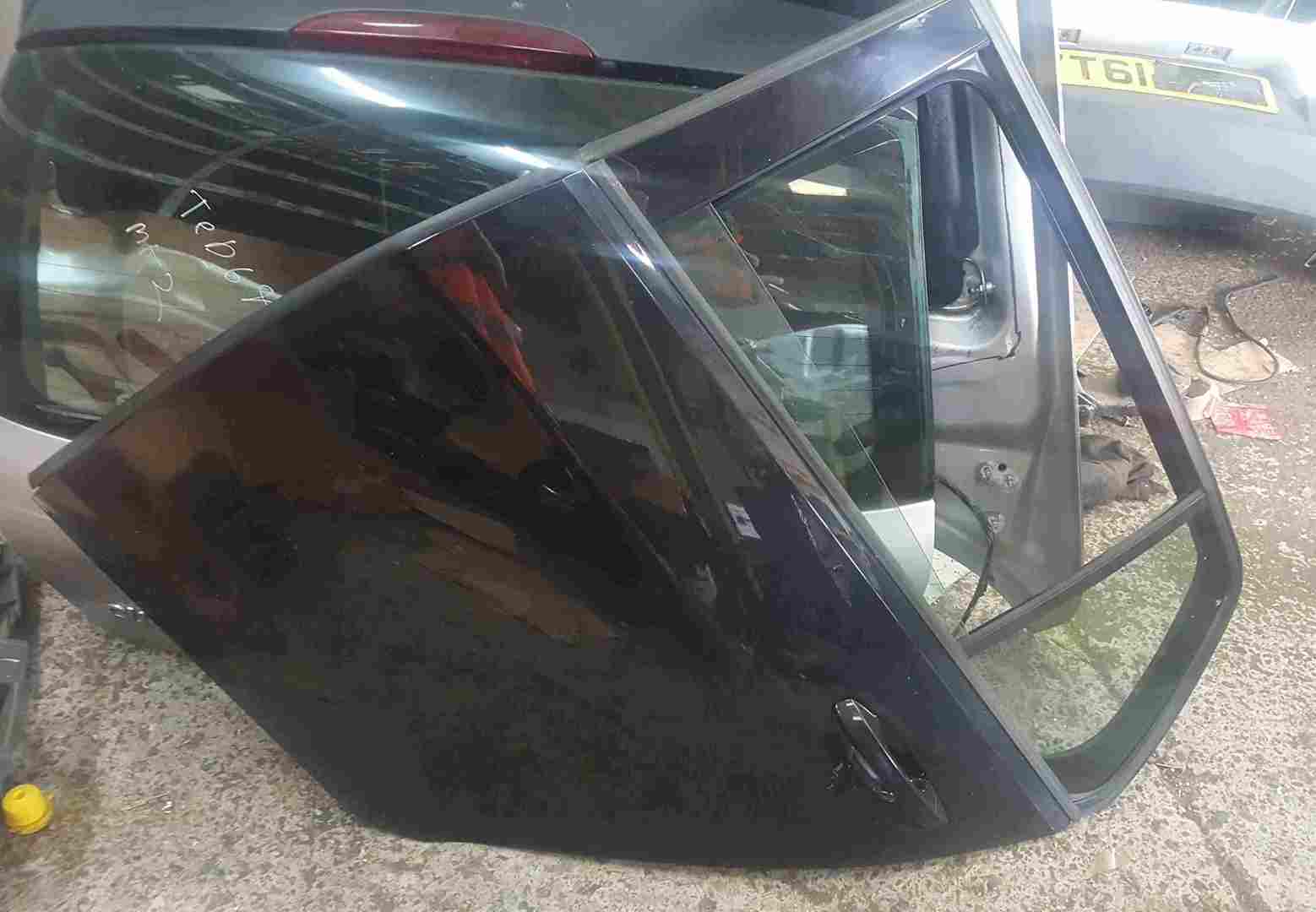 Volkswagen Golf MK7 2012-2017 Passenger NSR Rear Door Black Lc9x Tinted Glass
