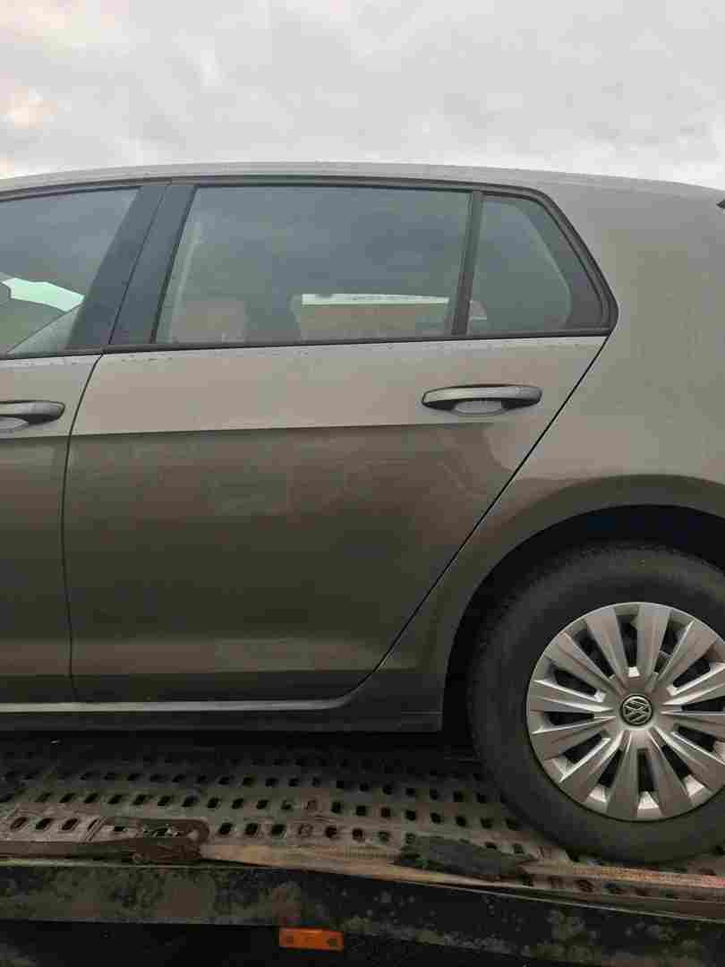 Volkswagen Golf MK7 2012-2017 Passenger NSR Rear Door Limestone Grey LA7N