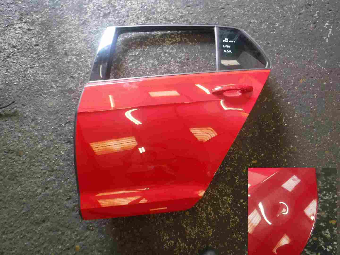 Volkswagen Golf MK7 2012-2017 Passenger NSR Rear Door Reg LY3D