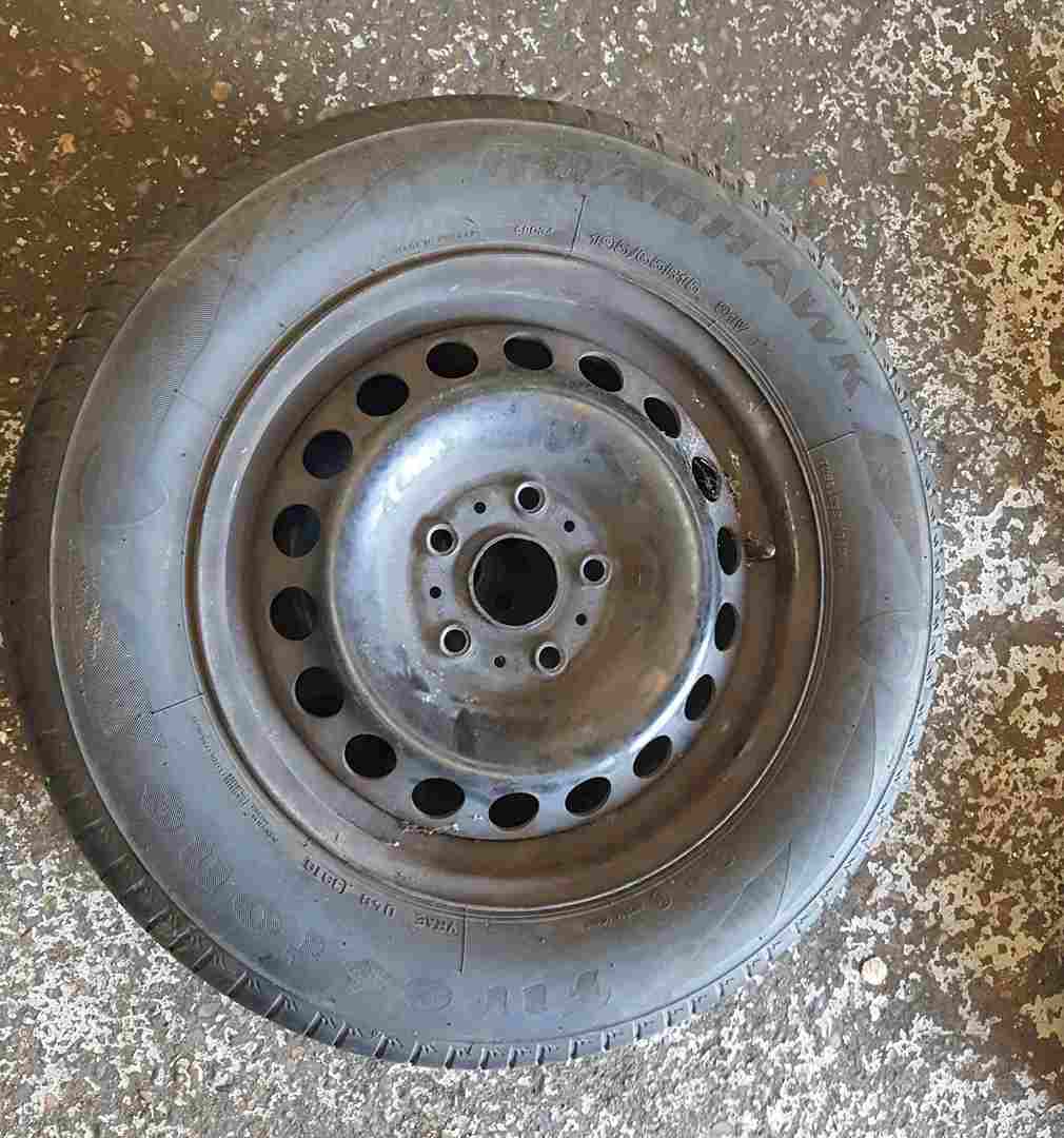 Volkswagen Golf MK7 2012-2017 Steel Wheel Rim + Tyre 195 65 15 6mm