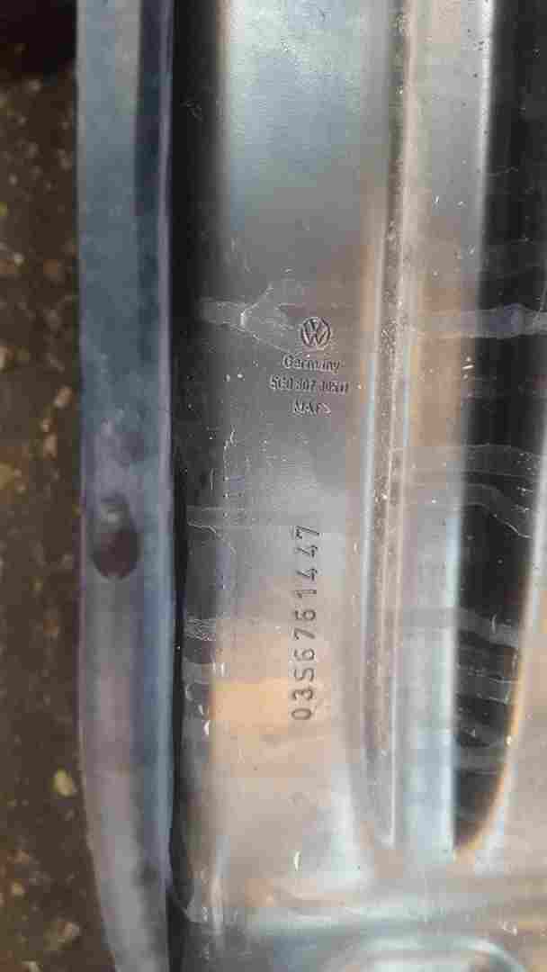 Volkswagen Golf Mk75 20172020 Rear Bumper Reinforcement Crash Impact BAR Store Used