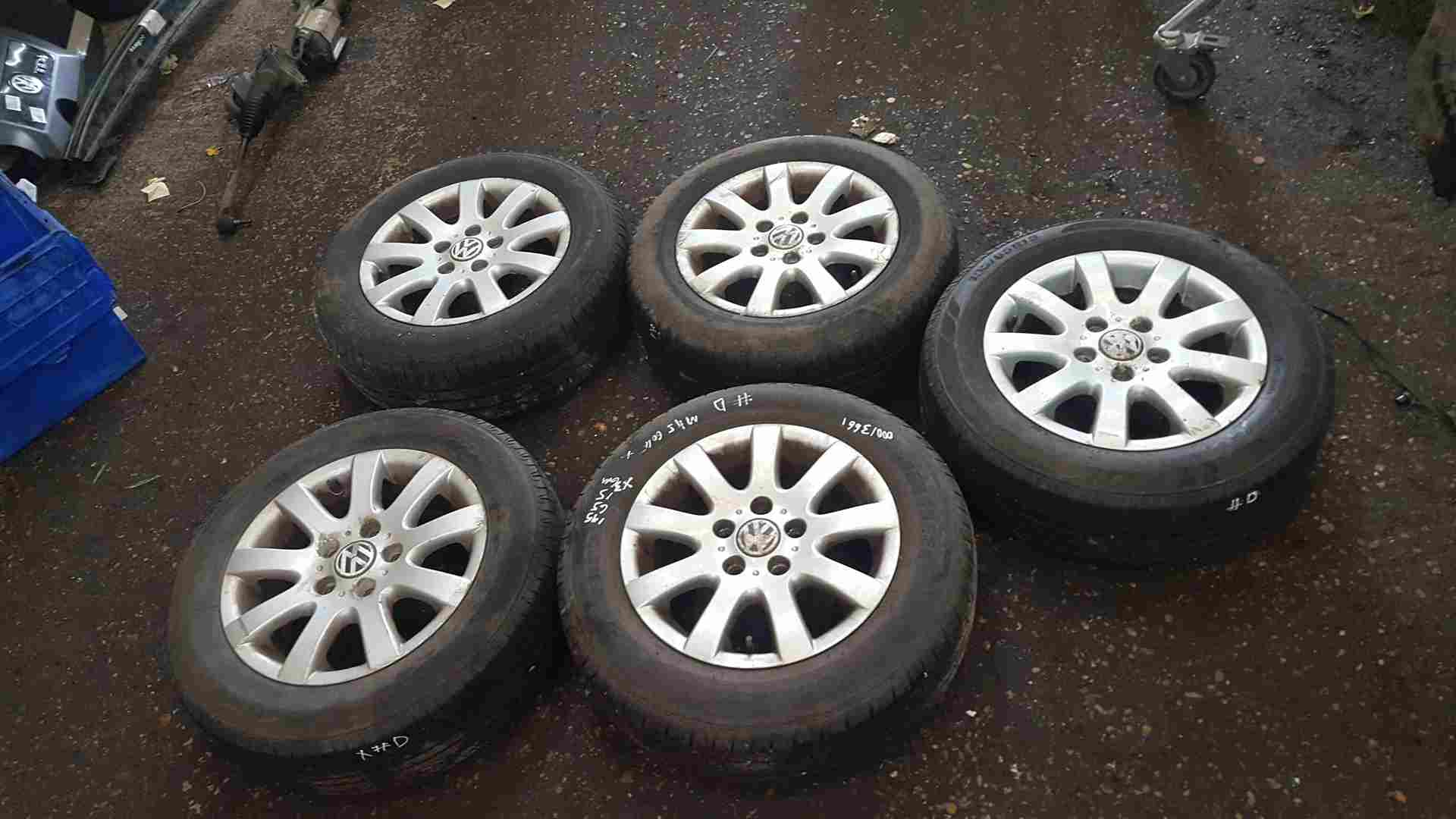 Volkswagen Golf Plus MK5 2003-2009 Alloy Wheel SET 15 Inch X 5 4/5
