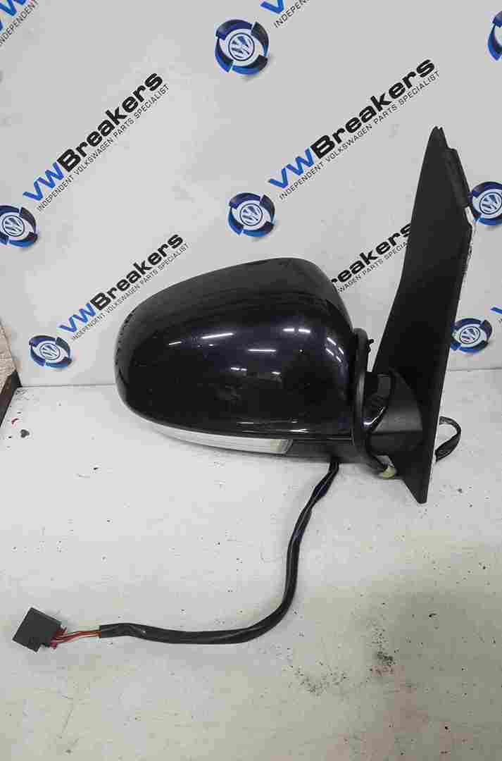 Volkswagen Golf Plus MK5 2003-2009 Drivers OS Wing Mirror Black LC9Z