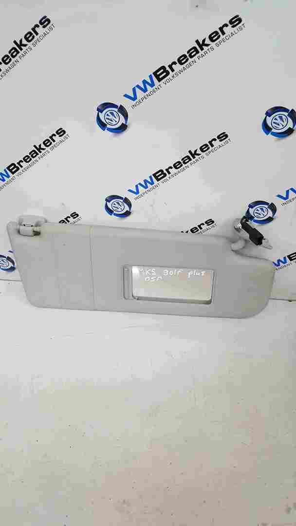Volkswagen Golf Plus MK5 2003-2009 Drivers OSF Front Sun Visor