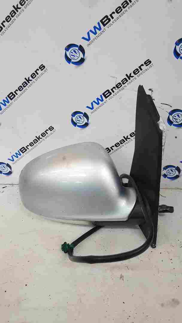 Volkswagen Golf Plus MK5 2003-2009 Drivers OSF Wing Mirror Grey La7w