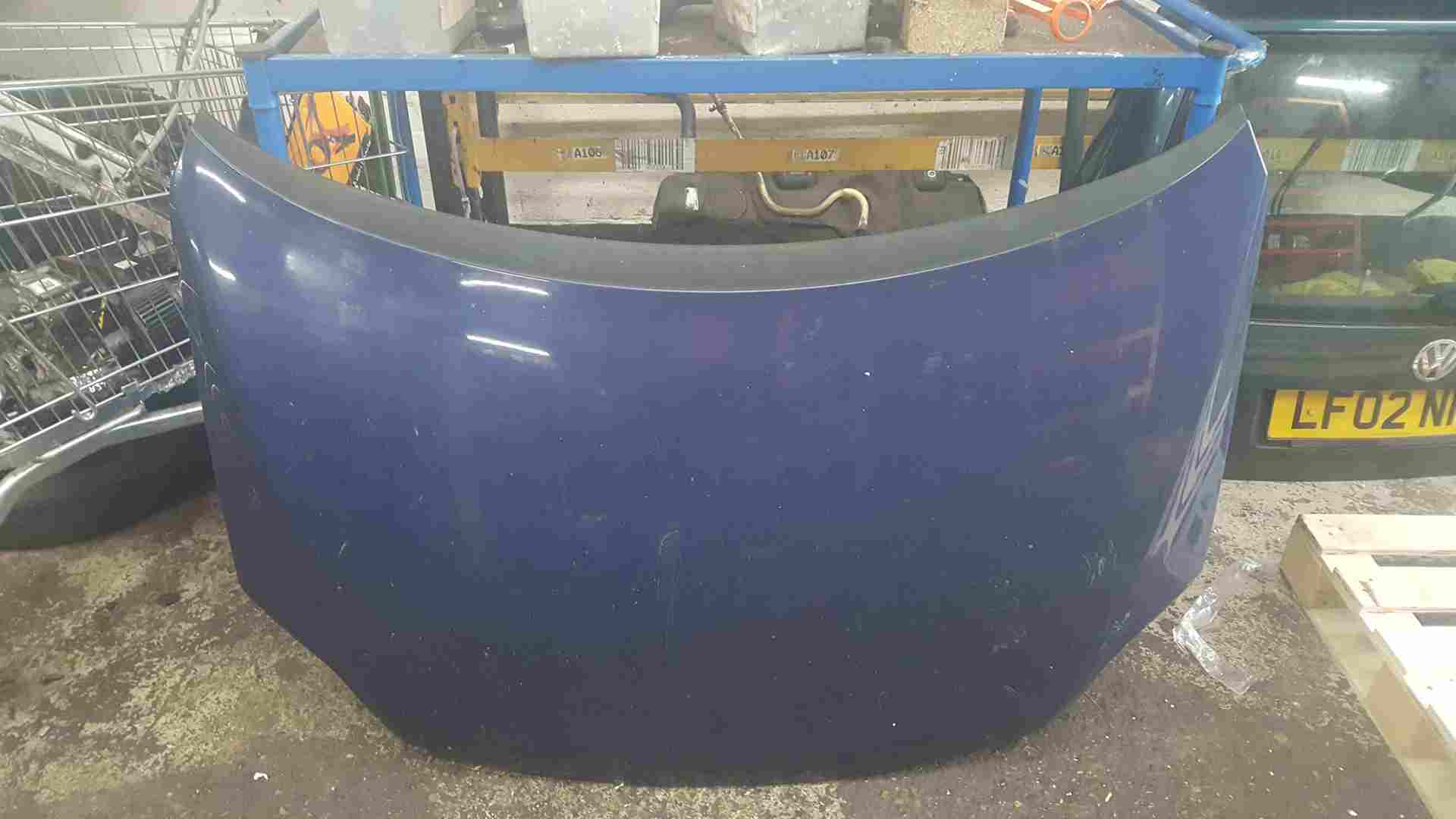 Volkswagen Golf Plus MK5 2003-2009 Front Bonnet Blue Ld5q